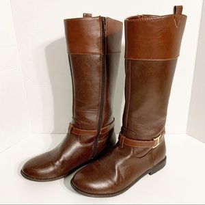 Tommy Hilfiger Andrea Signature Equestrian Boots